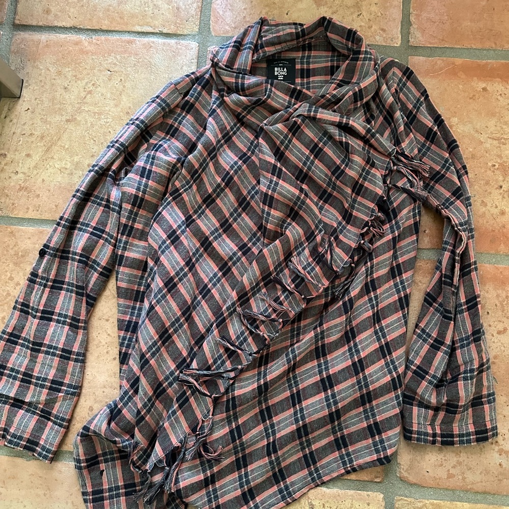 Billabong long sleeve blouse